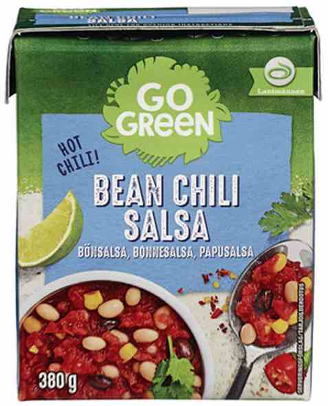Bilde av Gogreen Bean Chili Salsa 380g.