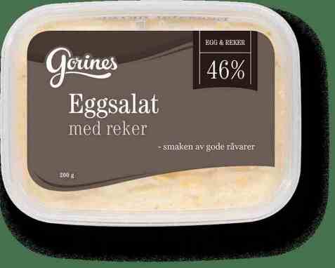 Bilde av Gorines egg og rekesalat hjemmelaget 200gr.