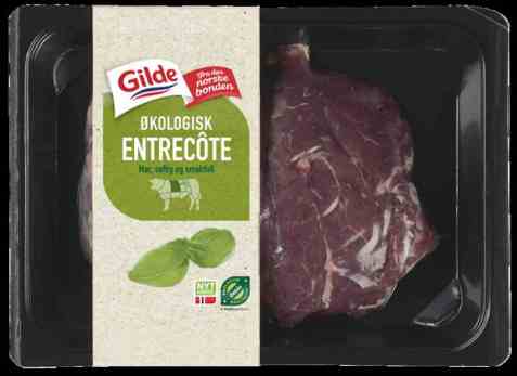 Bilde av Gilde økologisk Entrecote.