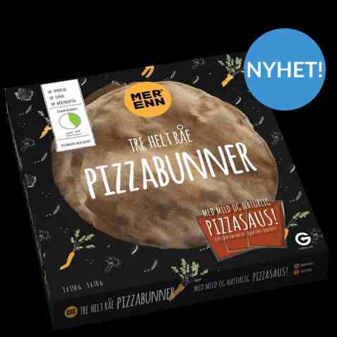 Bilde av Isbilen Pizzabunner med saus.
