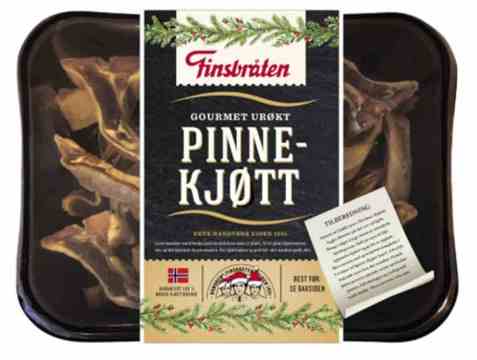 Bilde av Finsbråten pinnekjøtt kappet urøkt.
