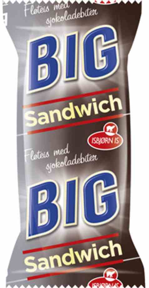 Bilde av Isbjørn Is Big Sandwich.
