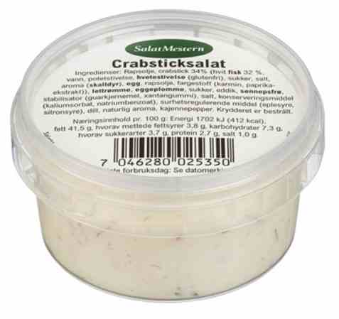 Bilde av Salatmesteren Crabsticksalat 50gr.
