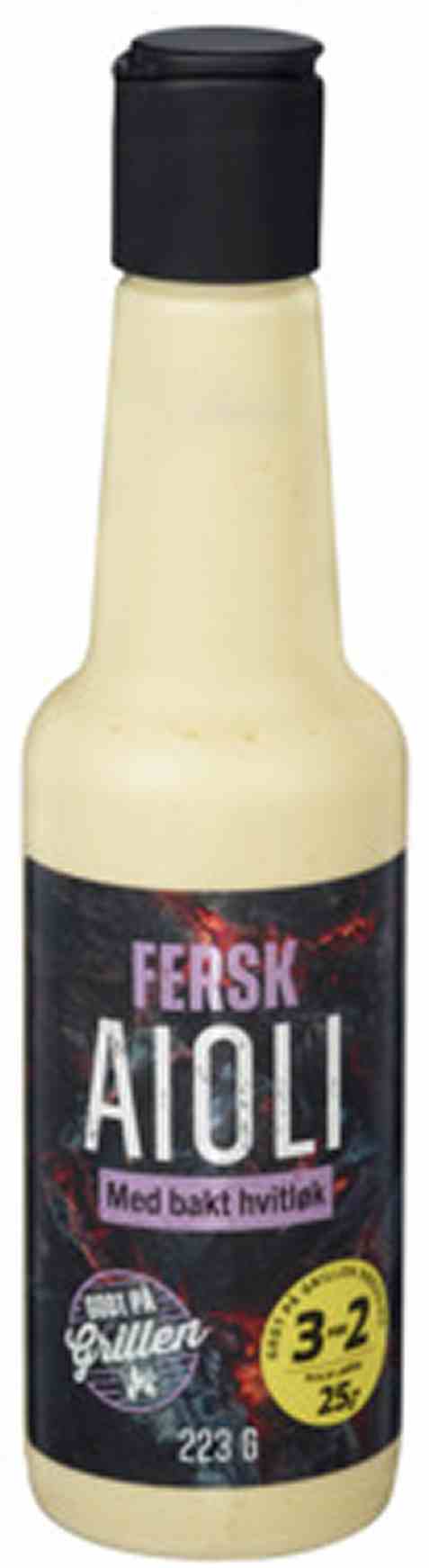 Bilde av Salatmesteren Fersk Aioli med Bakt Hvitløk. Bilde av Salatmesteren Fersk Aioli med Bakt Hvitløk.