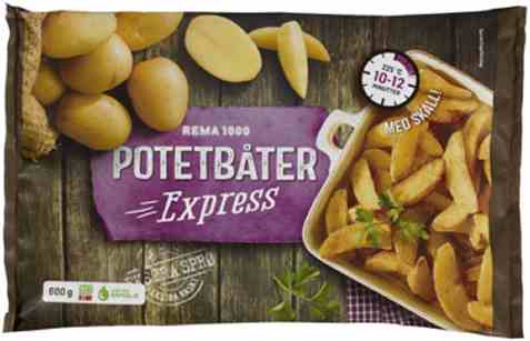 Bilde av Rema 1000 Potetbåter Express 600g.