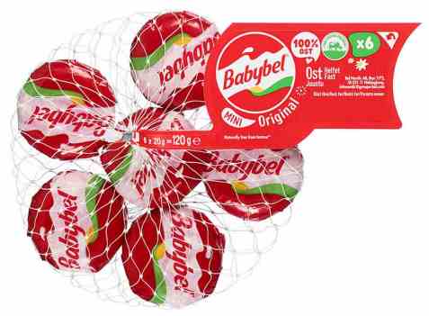 Bilde av Babybel mini oster.