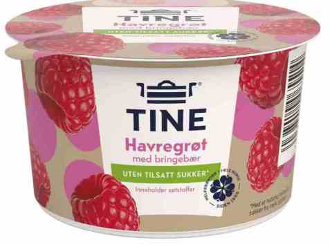 Bilde av Tine Go Morgen uten havregrøt bringebær.