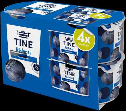 Bilde av Tine Rislunsj med blåbær multipack.