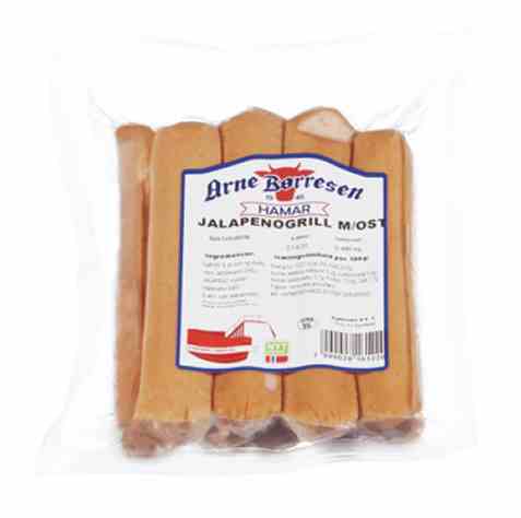 Bilde av Arne Børresen Jalapenogrill 480gr.