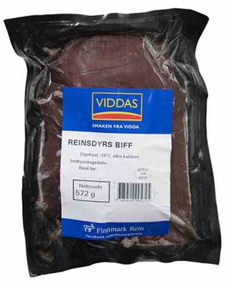 Bilde av Mydland viddas Reinsdyrbiff 450gr.