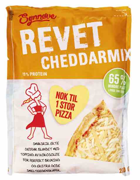 Bilde av Synnøve Revet Cheddarmix 200g.