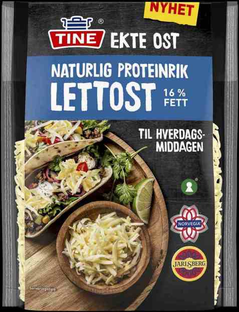 Bilde av Tine Naturlig Proteinrik Revet Lettost.