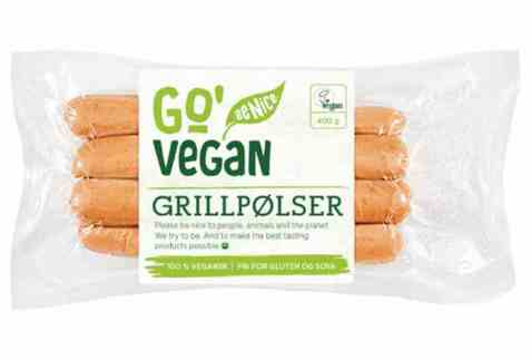 Bilde av Go vegan grillpølser 400gr.