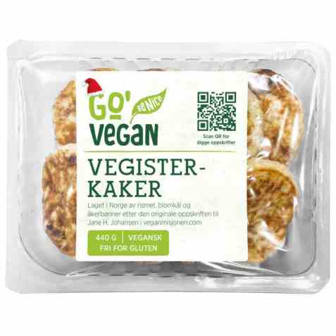Bilde av Go Vegan Vegisterkaker 440g.