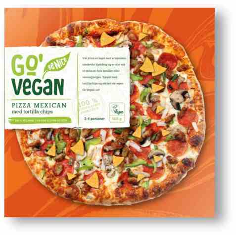 Bilde av Go Vegan Pizza Mexican 560gr.
