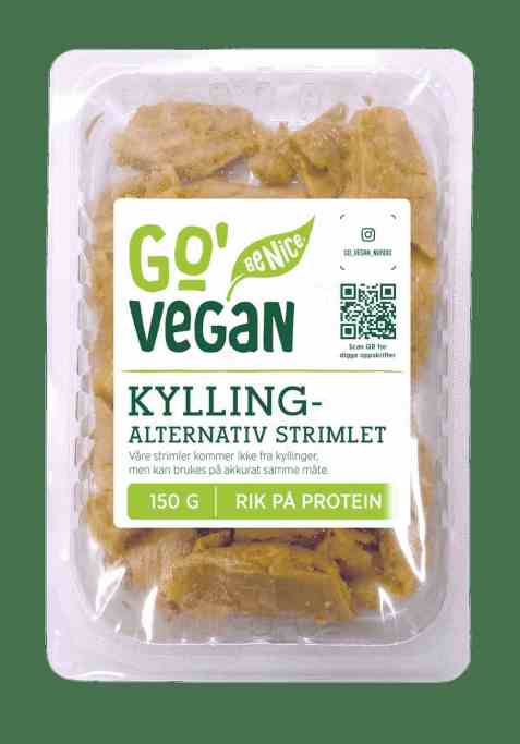 Bilde av Go Vegan Kyllingalternativ, strimlet.