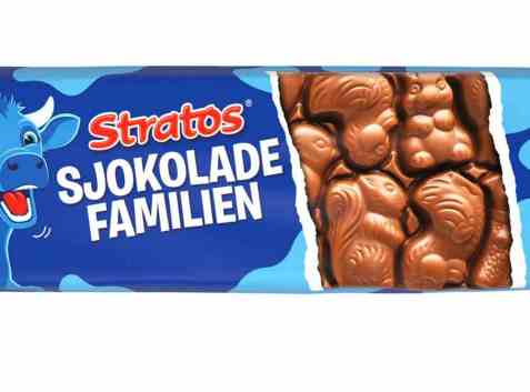 Bilde av Nidar Stratos sjokoladefamilien.