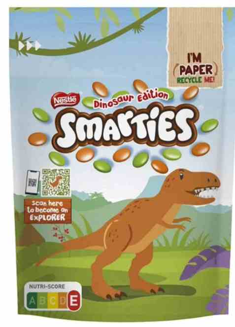 Bilde av Nestle Smarties dinosaur 140g.