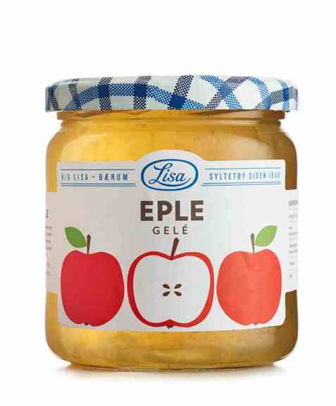 Bilde av Lisa eplegele 40% frukt.