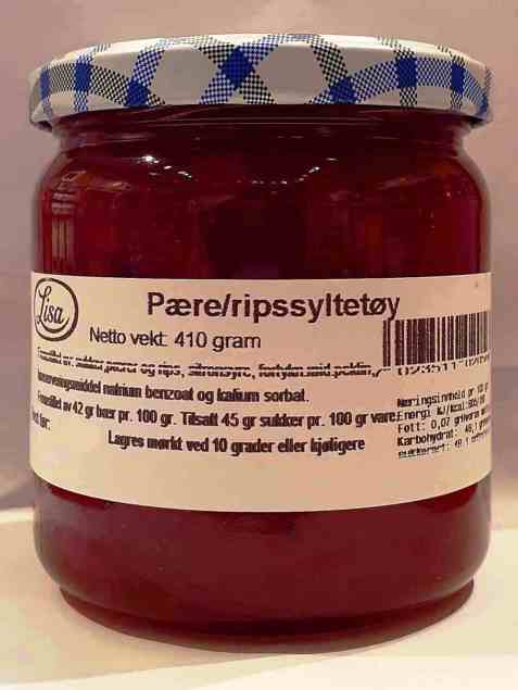 Bilde av Lisa pære og ripssyltetøy.