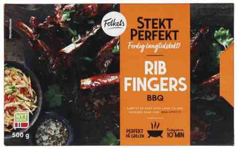Bilde av Folkets Rib Fingers Barbeque 500g.