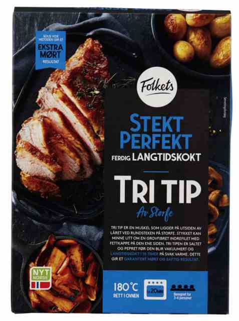Bilde av Folkets Storfe Tri Tip Ca900g.