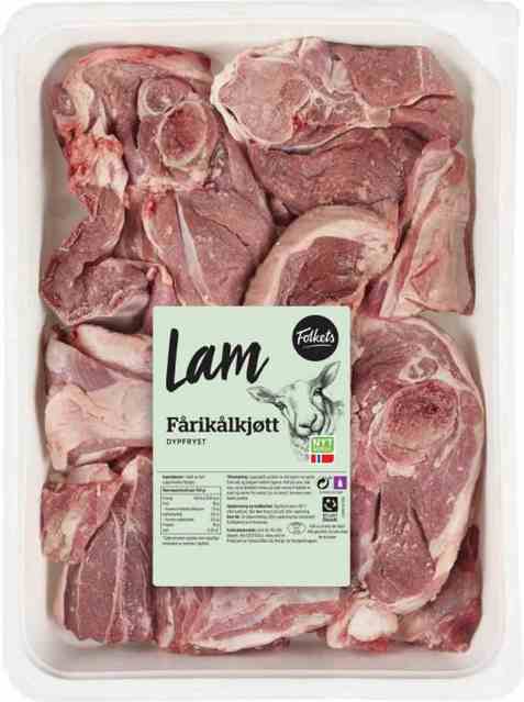 Bilde av Folkets Fårikålkjøtt Av Lam ca 1kg.