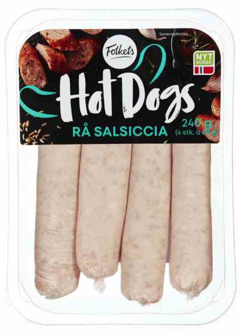 Bilde av Folkets Salsiccia Rå 240g.