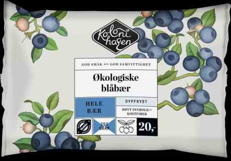 Bilde av Kolonihagen blåbær frosne 250gr.