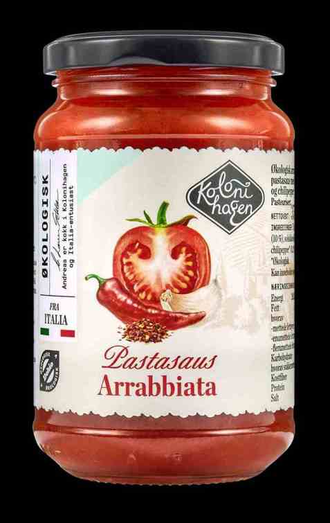 Bilde av Kolonihagen pastasaus arrabiata.