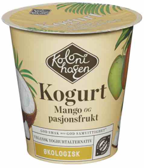 Bilde av Kolonihagen kogurt Mango og Pasjonsfrukt 125gr.
