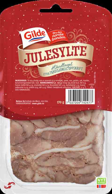 Bilde av Gilde Julesylte i skiver.