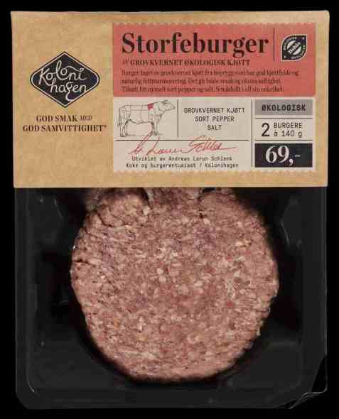 Bilde av Kolonihagen Storfeburger.