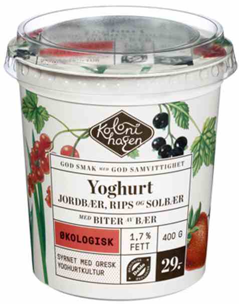 Bilde av Kolonihagen Yoghurt med Skogsbær.