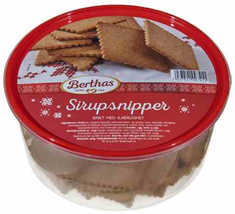 Bilde av Berthas Sirupsnipper 300gr.