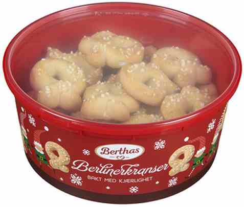 Bilde av Berthas Berlinerkranser 300gr.