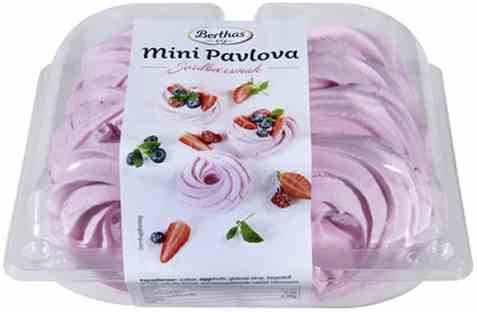 Bilde av Berthas Mini Pavlova Rose Jordbær 120g.