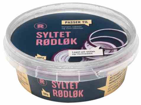 Bilde av Rema 1000 Syltet Rødløk 400gr.