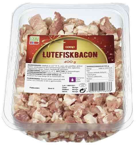 Bilde av Coop Lutefiskbacon 400g.