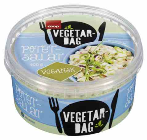 Bilde av Coop potetsalat vegan 400g. Bilde av Coop potetsalat vegan 400g.