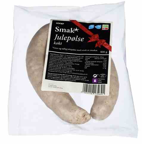 Bilde av Coop Smak Julepølse Grov 400g.