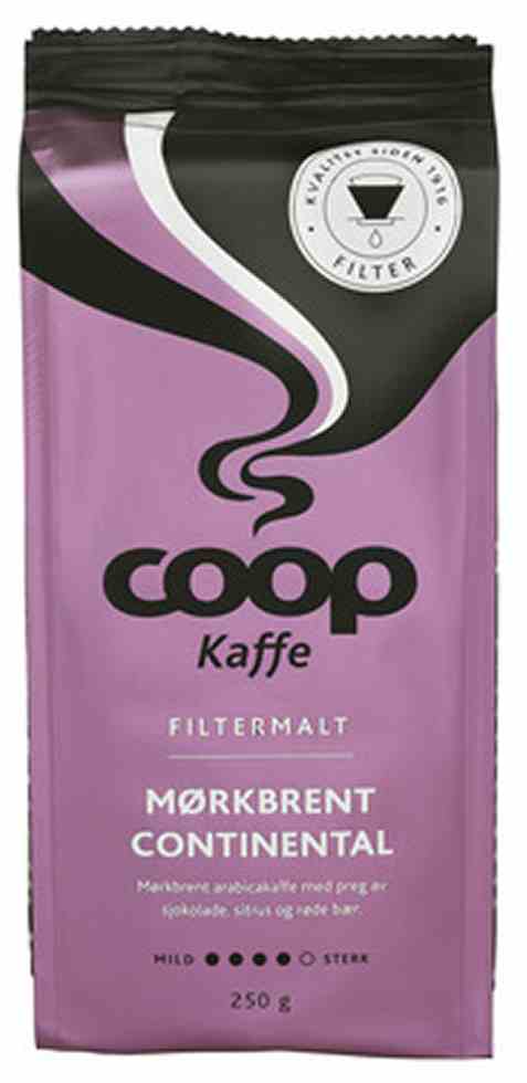 Bilde av Coop Continental Ra Filtermalt 250g.