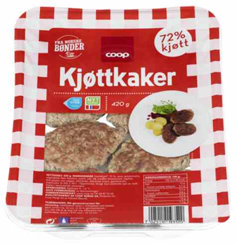 Bilde av Coop Kjøttkaker 420g.