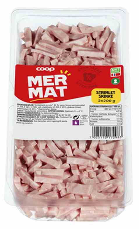 Bilde av Coop mm Strimlet Skinke 400g.
