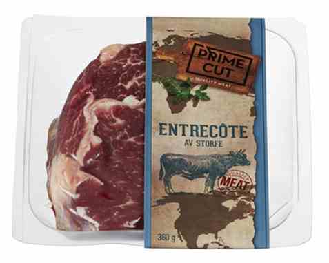 Bilde av Coop Entrecôte 360g. Bilde av Coop Entrecôte 360g.