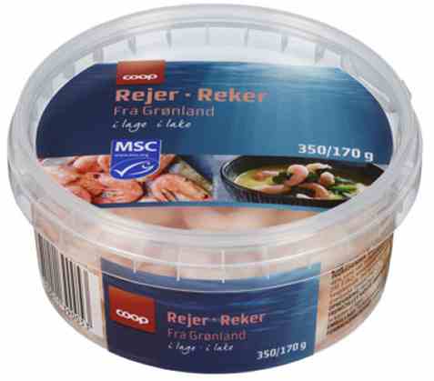 Bilde av Coop Reker i Lake 170 g. Bilde av Coop Reker i Lake 170 g.