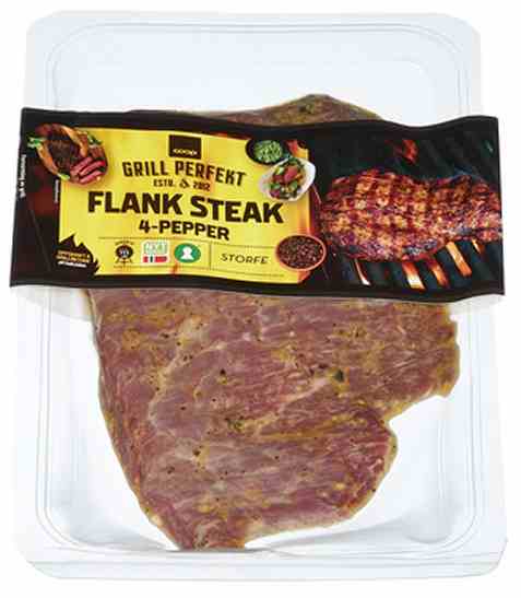 Bilde av Coop grill perfekt Flank Steak 4 Pepper Ca 600g.