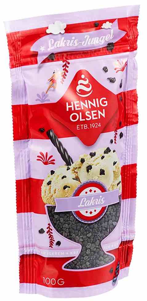 Bilde av Hennig Olsen Lakris strøssel 100g.