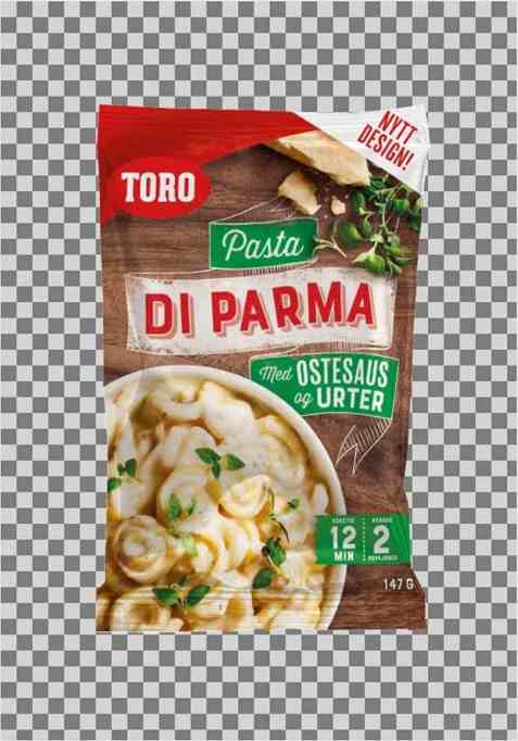 Bilde av Toro Pasta di Parma tilberedt.