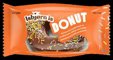 Bilde av Isbjørn Is Donut 70g.